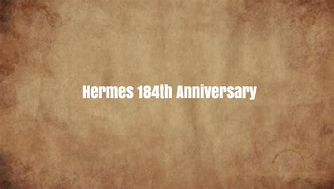 hermes 184th anniversary|hermes artist wikipedia.